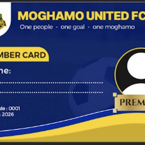 MOGHAMO MEMBER CARD - PREMIUM