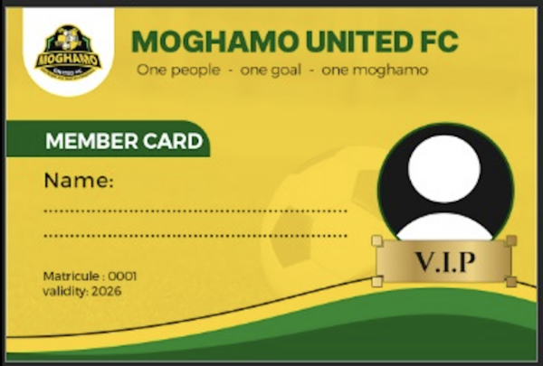 MOGHAMO MEMBER CARD - V.I.P