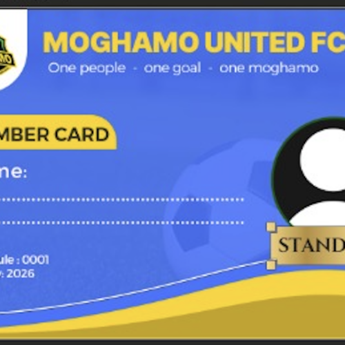 MOGHAMO MEMBER CARD - STANDARD