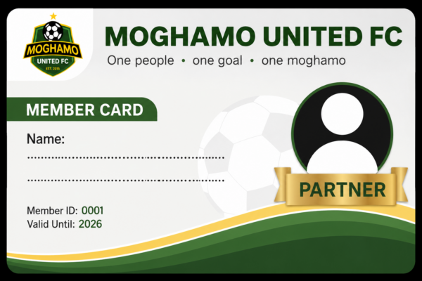 MOGHAMO UNITED MEMBER CARD - PARTNER