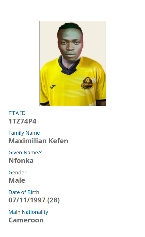 Nfonka Maximilian