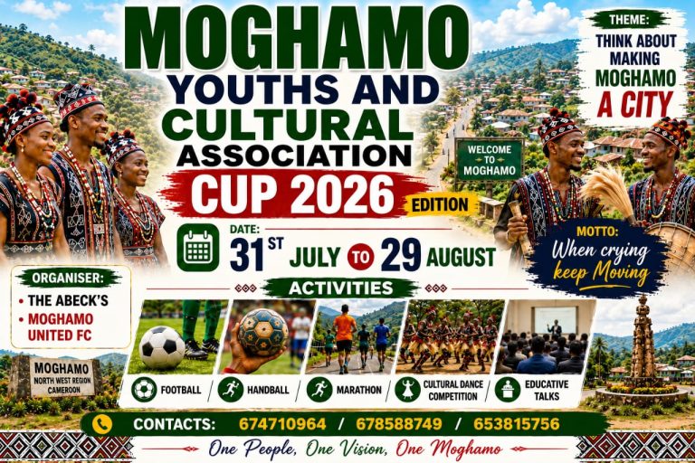 The 2026 edition of the Moghamo Youths and Cultural Association Cup has officially kicked off in Moghamo, North West Region of Cameroon.