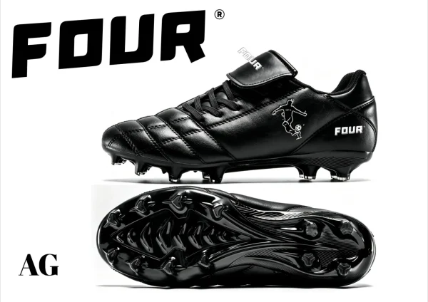boot-black-ag FOUR AG Football Boots — Black