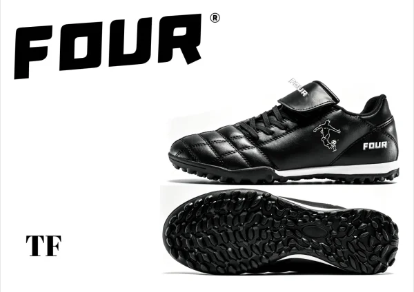boot-black-tf FOUR TF Turf Shoes — Black
